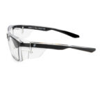 prescription safety glasses frame with side shield protection, impact resistant lenses, anti-dust debris protection and comfort fit for industrial eye safety