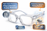 prescription safety glasses frame for industrial and workplace eye protection
