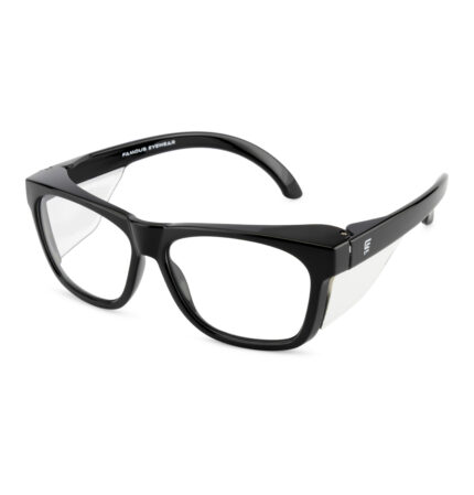 prescription safety eyeglasses frame for industrial eye protection and workplace safety