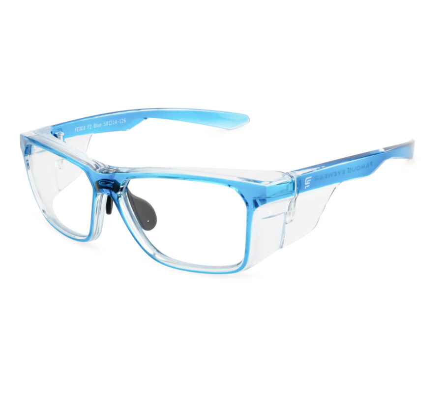 prescription safety glasses frame for industrial and workplace eye protection
