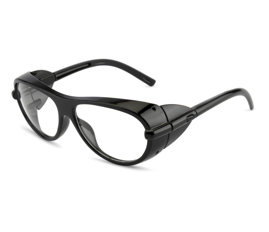prescription safety eyeglasses frame for industrial eye protection and workplace safety