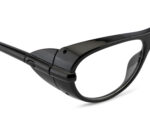 safety glasses frame protective side shields against flying particles and dust ,debris