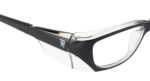 safety glasses frame side shield protection against flying particle and dust