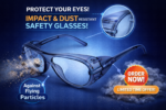 prescription safety spectacle frame for industrial and workplace eye protection
