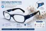 prescription safety glasses frame side shield protection